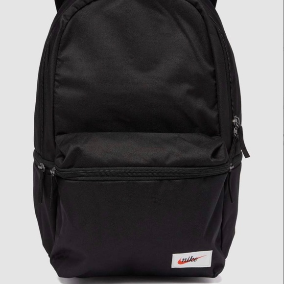 nike training backpack in black sparkle print